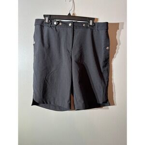 Ashworth Weather Systems Women's‎ Size 12 Golf Short Black NWT